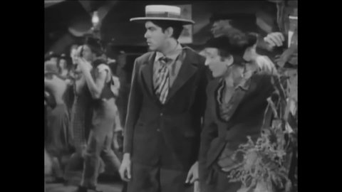 CIRCA 1940 - In this comedy movie, women at a Sadie Hawkins dance are all drawn to the same man.