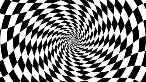 Hypnotic Checker 4k Background Optical Illusion Stock Footage Video ...