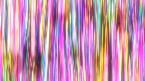 Shiny Rainbow Iridescent Light Ray Beam Waves Flow Abstract Effect - 4K Seamless VJ Loop Motion Background Animation