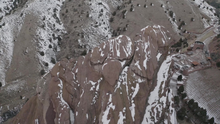 Drone Red Rock Theater Colorado