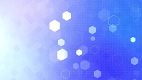 Geometric abstract Loop background with hexagons. Medicine, science and technology. for healthcare technology, innovation health, science and research. Infographic. biology, chemistry, science. - Powered by Shutterstock - Get 15% off with code: PIKWIZARD15