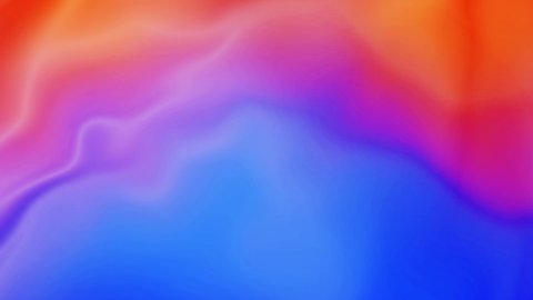 Abstract Fluid colorful liquid gradients Loop Animation. Vibrant Gradient Shapes Composition Iridescent background. Holographic Foil twirl pastel colors.