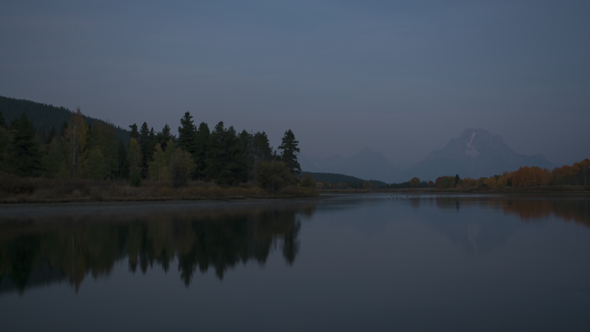 Snake River Bend Landscape at Grand Tetons National Park image - Free ...