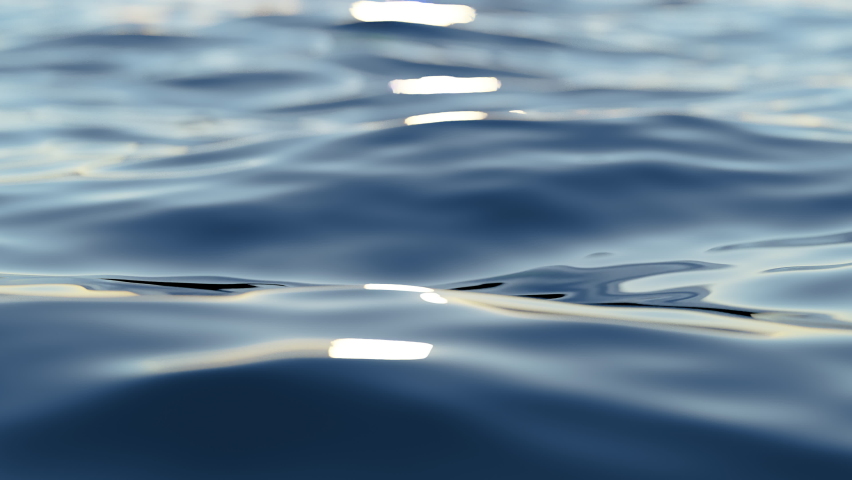 Shallow Water surface texture loop , sun shine natural clear blue water | Shutterstock HD Video #1071731353