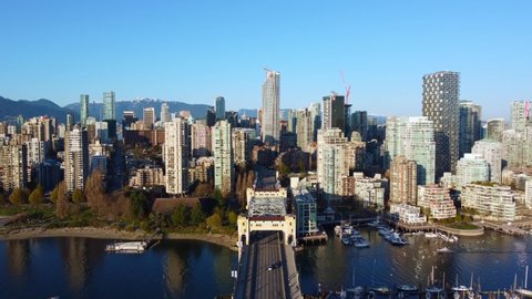 Downtown Vancouver in April 2021 - Canada