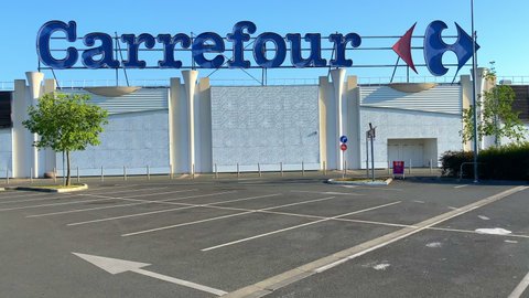 Carrefour Logo Stock Video Footage 4k And Hd Video Clips Shutterstock