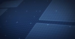 Animation of scope scanning and data processing on screens over grid on blue background. global data processing and digital interface concept digitally generated video. - Powered by Shutterstock - Get 15% off with code: PIKWIZARD15