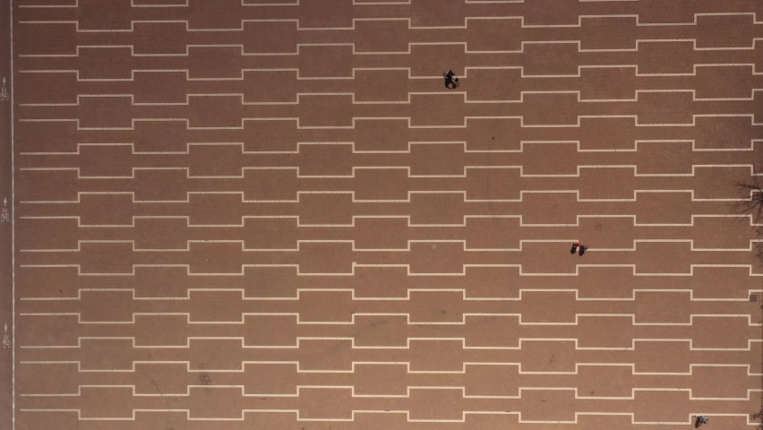 Aerial view over Rabin Square in Tel aviv
Drone view of Empty Rabin Square Daylight, 2021
