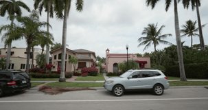 Driving through neighborhoods shopping for homes Hollywood Lakes subdivision Florida