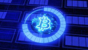 Bitcoin Mining Process Visualization, Consumption of Huge Amounts Of Electricity - Powered by Shutterstock - Get 15% off with code: PIKWIZARD15