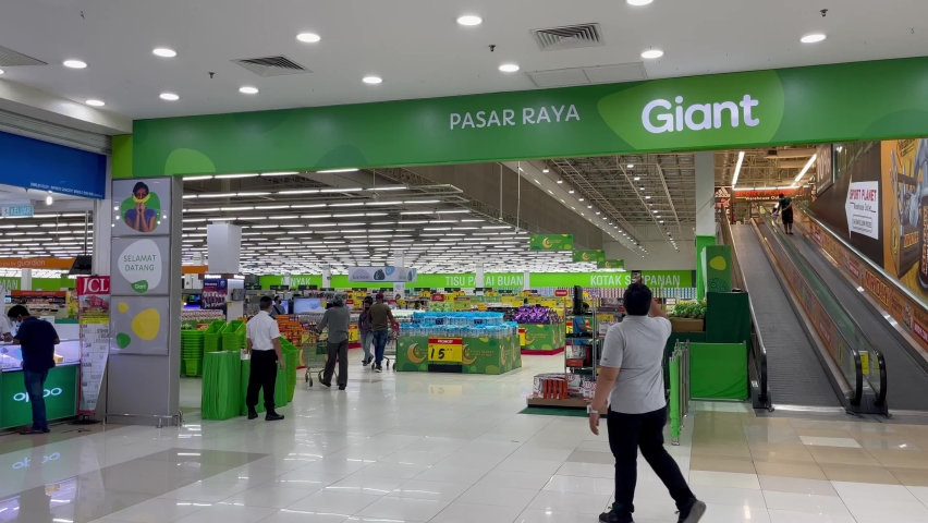 Giant hypermarket Footage | Stock Clips