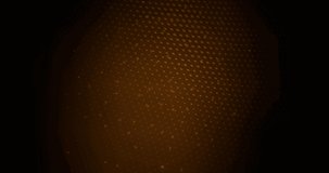 4K looping dark brown flowing video with bubbles. Beautiful colored illustration with blurred circles in nature style. Flowing design for presentations. 4096 x 2160, 30 fps.