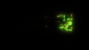 Artificial Intelligence Asset Revealer. Revealer in a cybertech style for your futuristic technology and science fiction projects, your HUD and Futuristic User Interfaces (FUI). - Powered by Shutterstock - Get 15% off with code: PIKWIZARD15