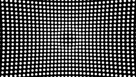 Moving dots in perfect seamless loop (full HD 1920x1080 30fps).