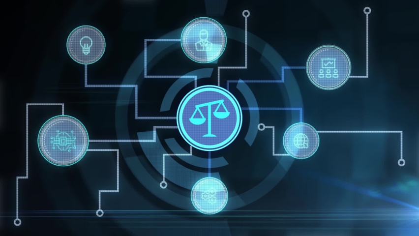 Business, Technology, Internet and network concept. Labor Law Lawyer Legal.