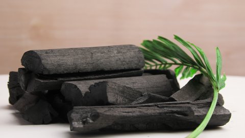 Charcoal from natural wood is useful as a fuel, medicine, food and beauty care.