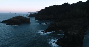 Oregon Coast Drone footage 4K
