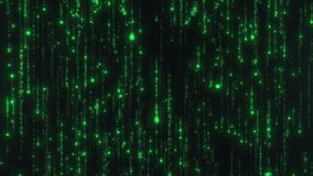 Green Digital binary code processing on screen background loop. - Powered by Shutterstock - Get 15% off with code: PIKWIZARD15