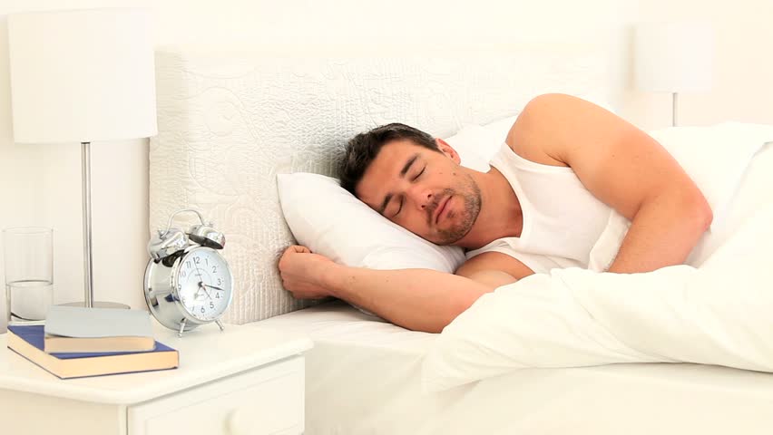 Young Man Sleeping On His Stock Footage Video (100% Royalty-free) 1072267 |  Shutterstock