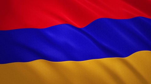 Armenia . Waving Flag Video Background