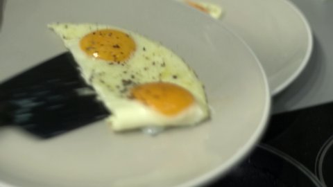 Sunny Side Up Eggs Fry 