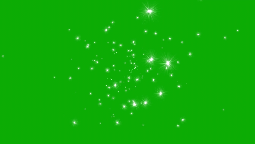 Shining glitter particles motion graphics with green screen background | Shutterstock HD Video #1072333727