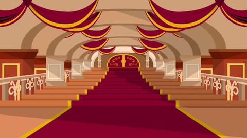 Red Carpet Motion Graphics Stock Video