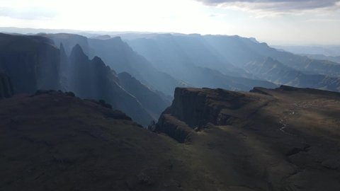 Drakensberg mountain, South Africa and Lesoto