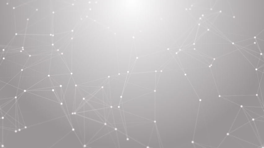 4K moving Network depth of field. 3d animation of dots and lines connected, slow motion. Computer data network. - Powered by Shutterstock - Get 15% off with code: PIKWIZARD15