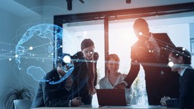 Global communication network concept. Worldwide business. - Powered by Shutterstock - Get 15% off with code: PIKWIZARD15