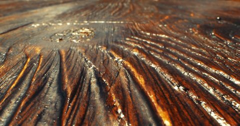 Closeup wooden aged brown table background, old grunge dark wood surface texture