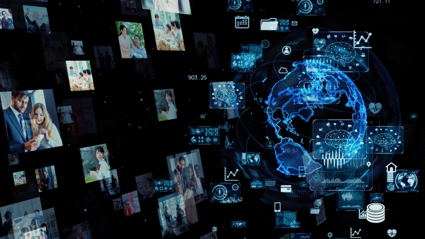 Global communication network concept. Social networking service. - Powered by Shutterstock - Get 15% off with code: PIKWIZARD15