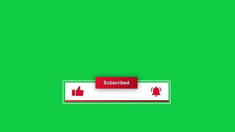 Subscribe Like Green Screen Stock Video Footage 4k And Hd Video Clips Shutterstock