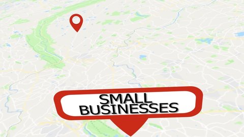 Finding small businesses near you on google maps