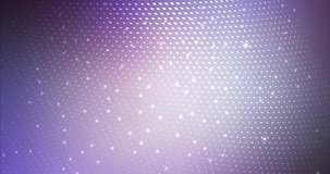 4K looping light purple footage with disks. Blurred decorative design in abstract style with bubbles. Clip for your commercials. 4096 x 2160, 30 fps.