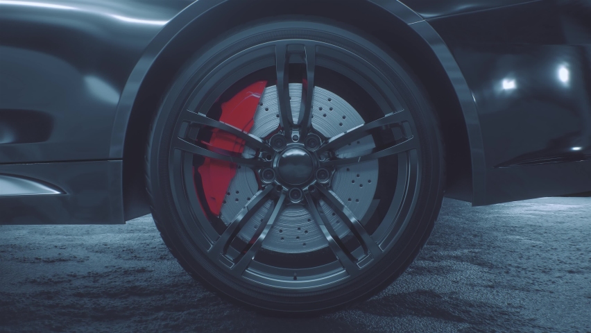 Drift wheels with smoke sport cars | Shutterstock HD Video #1072818185