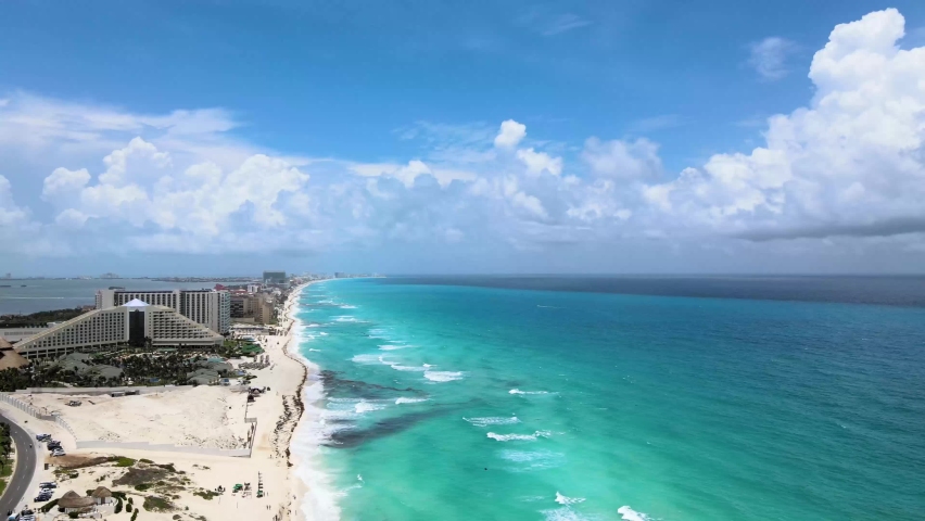 Aerial view of El Mirador, Cancun, Mexico