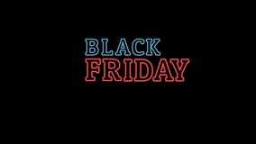 Black Friday on isolated black background with light Text,Black Friday color text background,Neon sign,Black Friday lettering for decoration and covering,4k - Powered by Shutterstock - Get 15% off with code: PIKWIZARD15