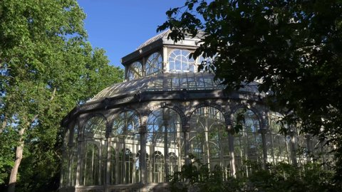 Details of Palacio de Cristal, Retiro Park