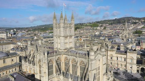 Georgian City of Bath and Bath Cathedral, Somerset, England  
