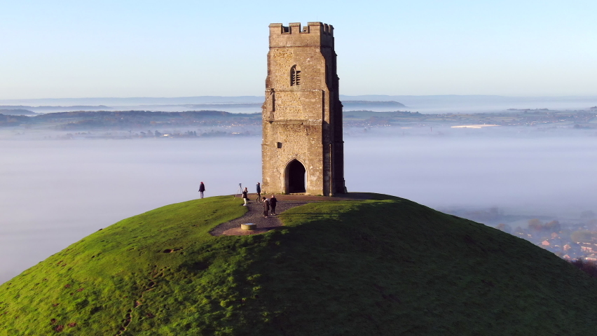 United Kingdom, England, Somerset, Glastonbury, St. Michael