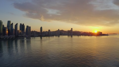 Sunrise of Qingdao, Shandong, China