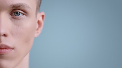 Handsome male nude model Stock Video Footage - 4K and HD Video Clips