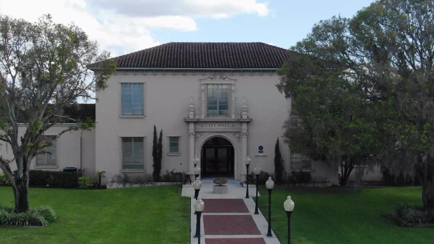 City Hall of Okeechobee County in Florida
