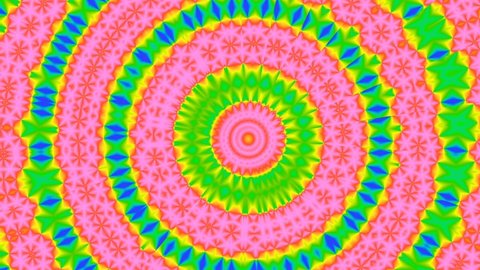 Illustration mandala. Background abstract ornament geometric shape pattern seamless full color