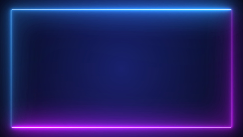 POPULAR abstract seamless background blue purple spectrum looped animation fluorescent ultraviolet light 4k glowing neon line Abstract background web neon box pattern LED screens projection technology Royalty-Free Stock Footage #1073132567