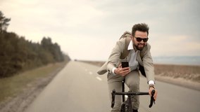 Commuter Healthy Lifestyle On Bike. Travelling On Office. Lose No Time In Rush Hour. Businessman In Suit Riding On Bicycle. Trip To Work On Bike. Cyclist Businessman Hurry To Work. Traffic Jam In City - Powered by Shutterstock - Get 15% off with code: PIKWIZARD15