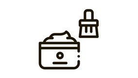 Shoe Cream Brush Icon Animation - Powered by Shutterstock - Get 15% off with code: PIKWIZARD15