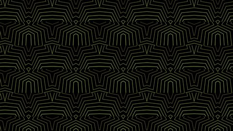 4K Kaleidoscope Motion Seamless Patterns Design. Abstract Neon Kaleidoscope Background. Unique Texture Kaleidoscope Design.