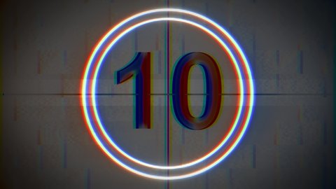 old film reel countdown gif